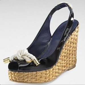 Tory Burch Nautical Wedge ⚓️